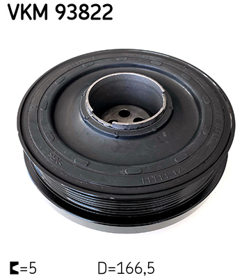 Fulie curea, arbore cotit VKM 93822 SKF